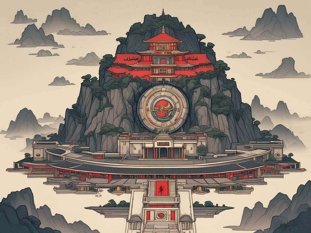 Xuan Kong Flying Star feng shui chart reference